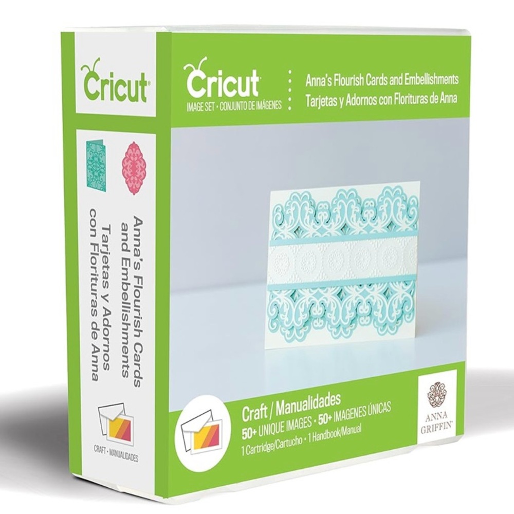 Cricut ANNA’S FLOURISH CARDS & EMBELLISHMENTS shapes